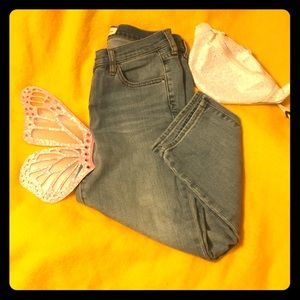 Gap slim crop jeans